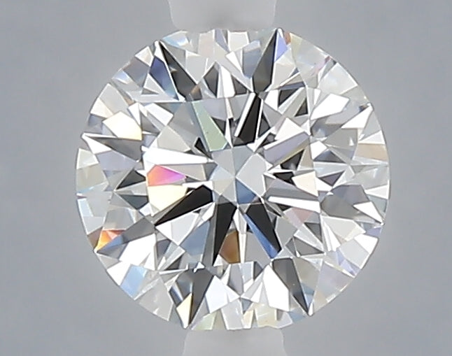 1.01 carat round lab grown diamond D color VVS2 clarity