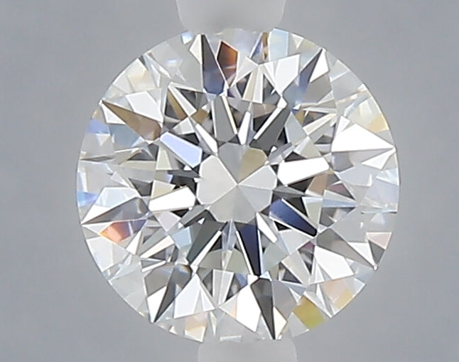 1.07 carat round lab grown diamond E color VVS2 clarity