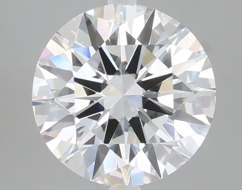 2.55 carat round lab grown diamond E color VVS2 clarity