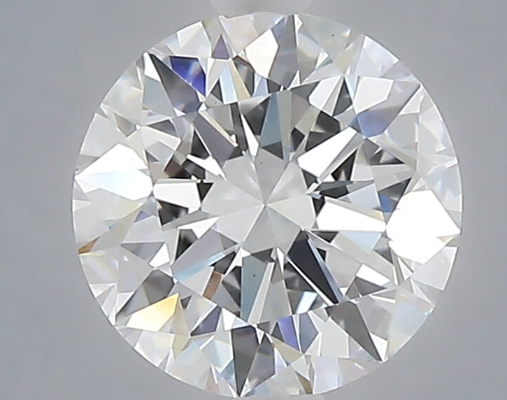 2.01 carat round lab grown diamond E color VS1 clarity