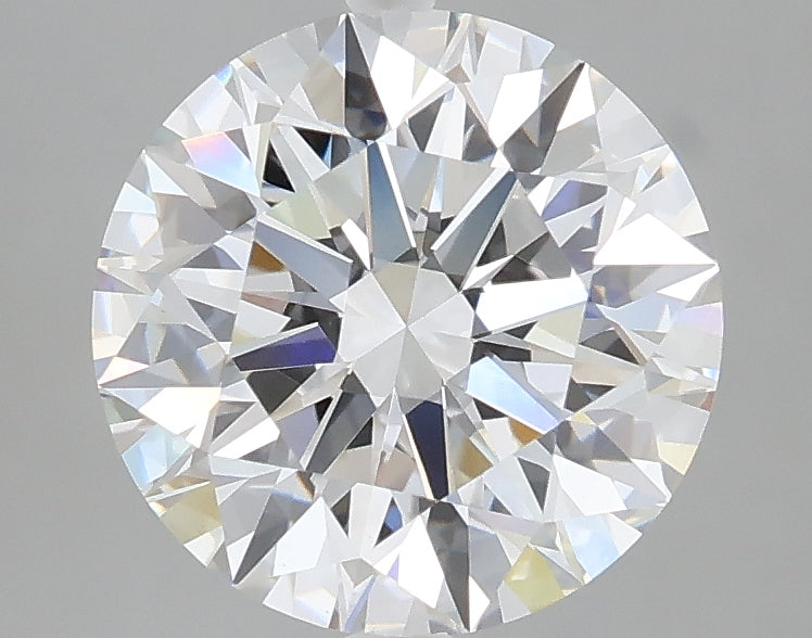 2.58 carat round lab grown diamond E color VS1 clarity