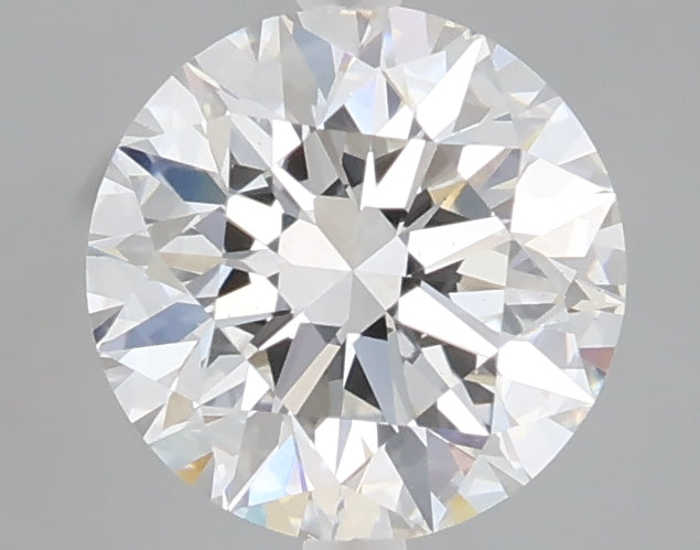 1.56 carat round lab grown diamond E color VS1 clarity