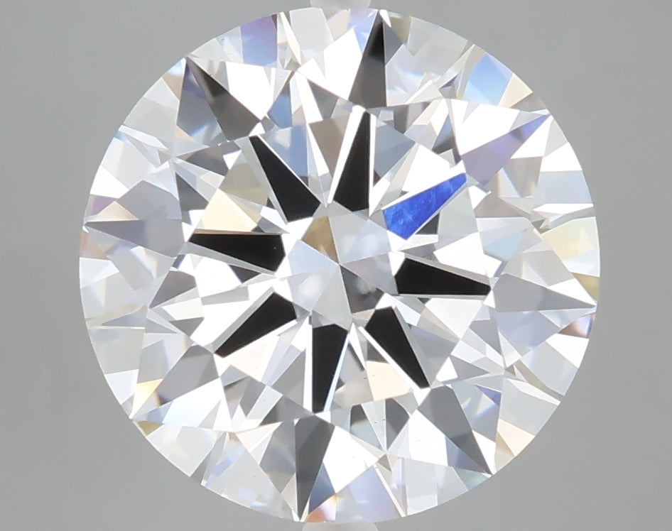 5.01 carat round lab grown diamond F color VS1 clarity
