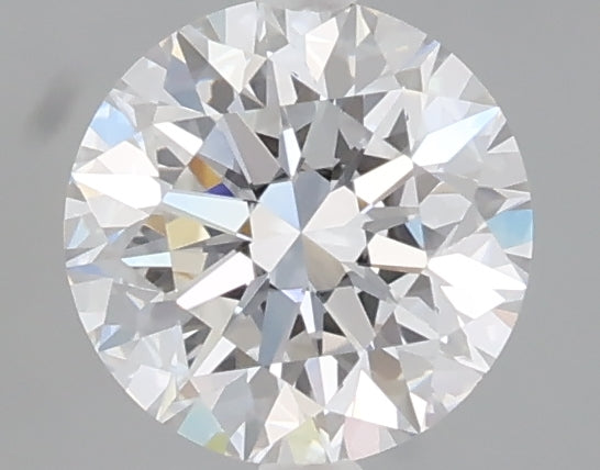 1.05 carat round lab grown diamond D color VVS2 clarity