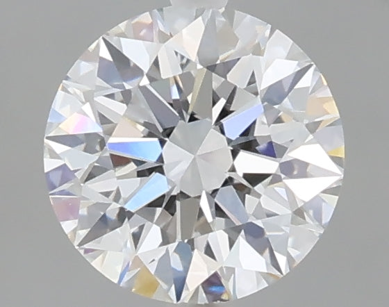 1.08 carat round lab grown diamond D color VVS2 clarity