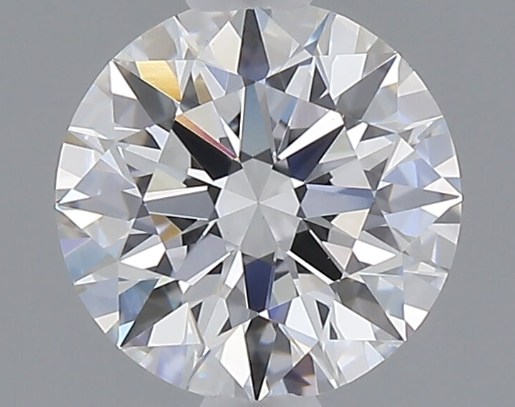 1.05 carat round lab grown diamond D color VVS2 clarity