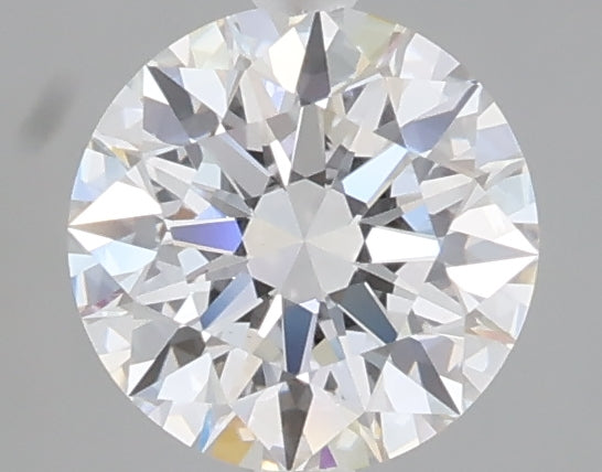 1.01 carat round lab grown diamond D color VVS2 clarity