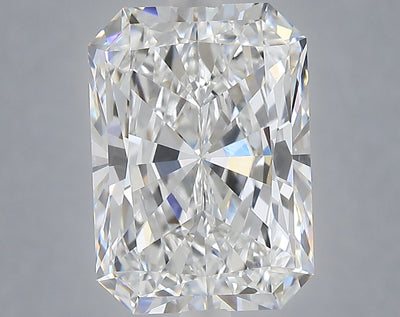 5.27 carat radiant lab grown diamond E color VVS2 clarity