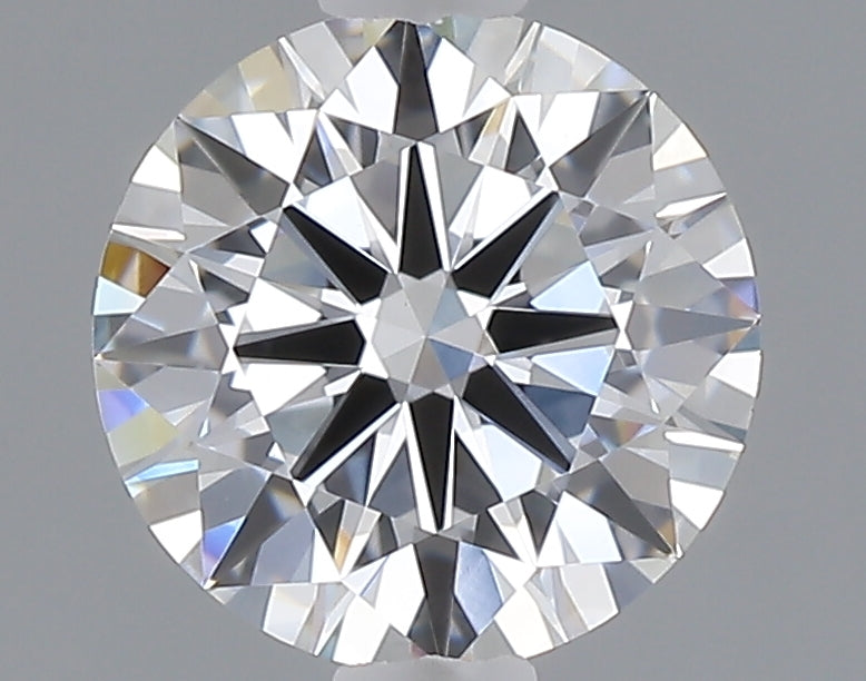 1.02 carat round lab grown diamond D color VVS2 clarity