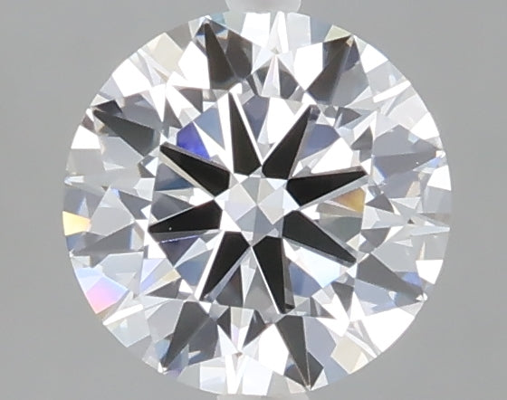 1.00 carat round lab grown diamond D color VVS2 clarity
