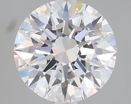 1.07 carat round lab grown diamond D color VVS2 clarity