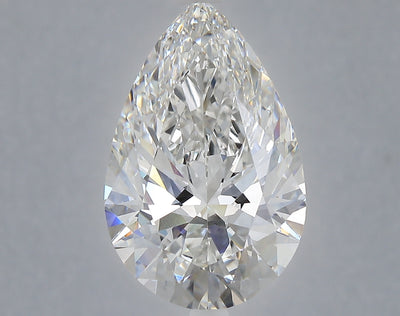 6.09 carat pear lab grown diamond F color VVS2 clarity