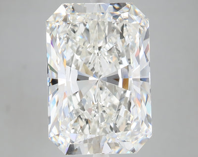 9.07 carat radiant lab grown diamond F color VS1 clarity