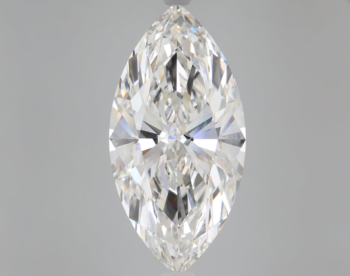 10.26 carat marquise lab grown diamond F color VS1 clarity