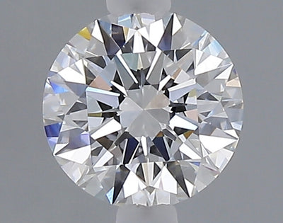 1.10 carat round lab grown diamond D color VVS2 clarity