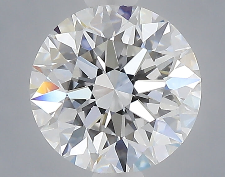 1.09 carat round lab grown diamond D color VVS2 clarity