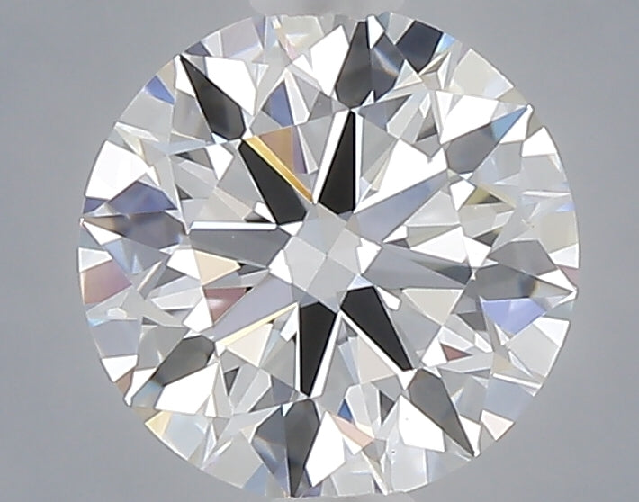 1.08 carat round lab grown diamond D color VS1 clarity