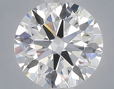 1.08 carat round lab grown diamond D color VS1 clarity