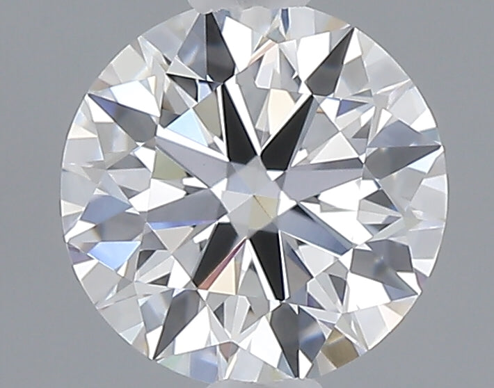 1.02 carat round lab grown diamond D color VVS2 clarity