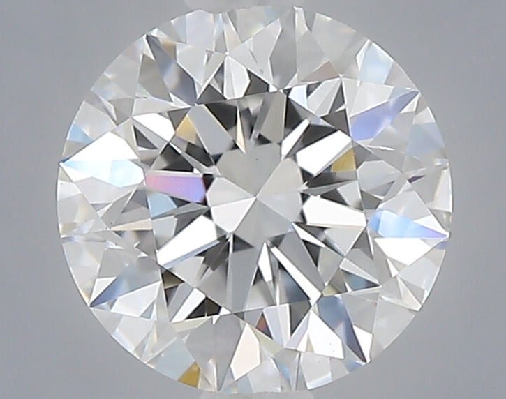 1.09 carat round lab grown diamond D color VVS2 clarity