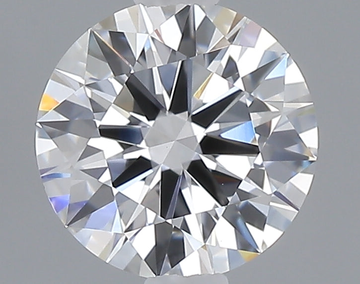1.05 carat round lab grown diamond D color VVS2 clarity