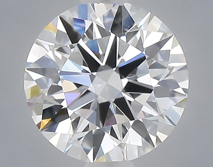 1.06 carat round lab grown diamond D color VVS2 clarity