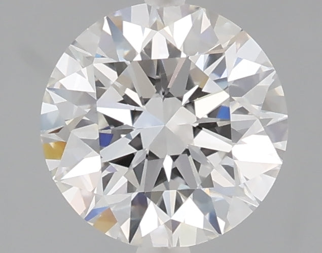 1.53 carat round lab grown diamond D color VVS2 clarity