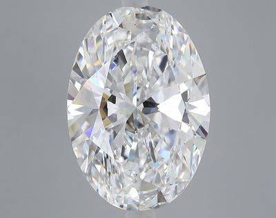 9.54 carat oval lab grown diamond E color VVS2 clarity