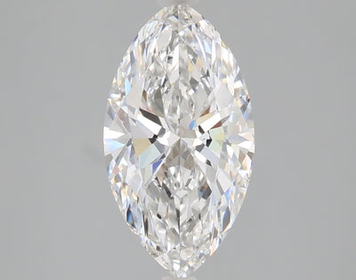 2.04 carat marquise lab grown diamond E color VS1 clarity