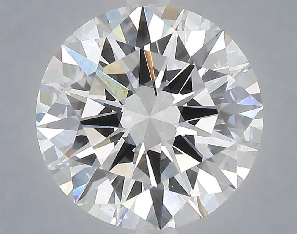 5.01 carat round lab grown diamond E color VS1 clarity