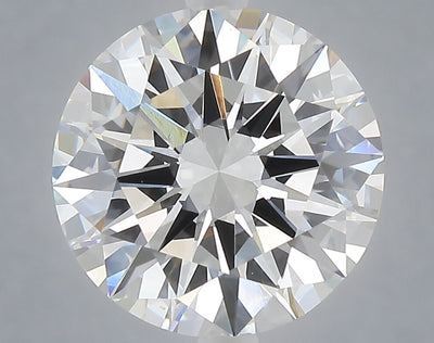 5.01 carat round lab grown diamond E color VS1 clarity