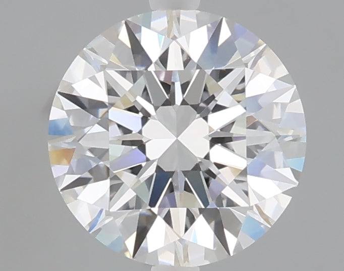 1.73 carat round lab grown diamond D color VVS2 clarity