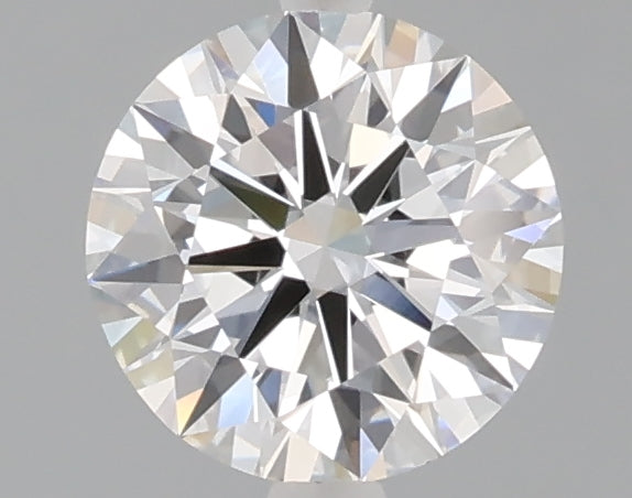 1.04 carat round lab grown diamond D color VVS2 clarity