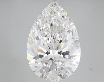 7.06 carat pear lab grown diamond E color VVS2 clarity