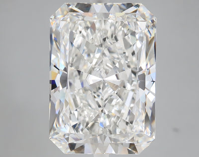 9.06 carat radiant lab grown diamond F color VS1 clarity