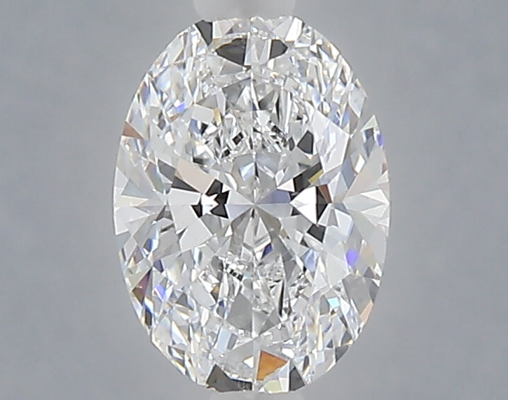 1.06 carat oval lab grown diamond D color VVS2 clarity