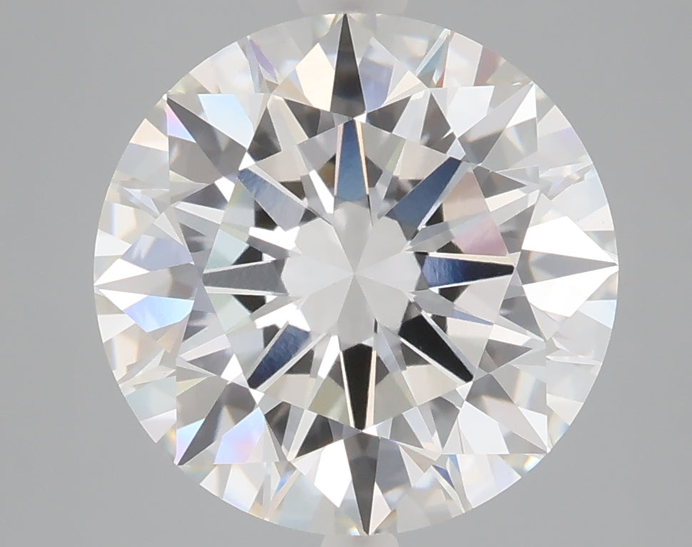 5.20 carat round lab grown diamond E color VVS2 clarity