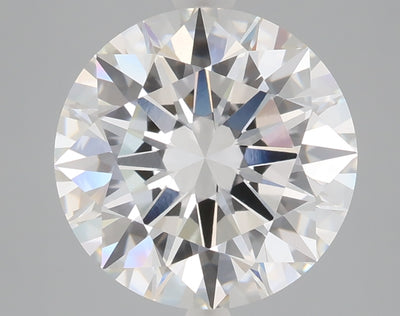 5.20 carat round lab grown diamond E color VVS2 clarity