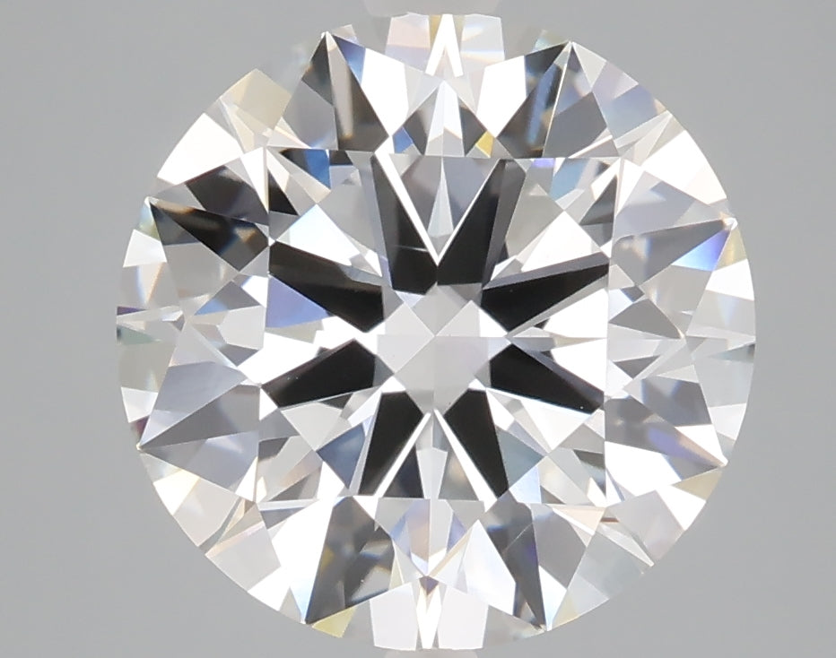 4.52 carat round lab grown diamond F color VS1 clarity