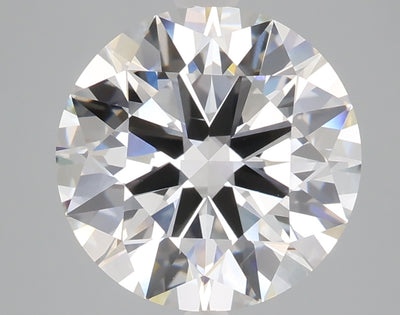 4.52 carat round lab grown diamond F color VS1 clarity