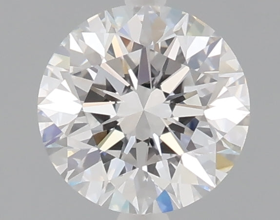 1.08 carat round lab grown diamond D color VVS2 clarity