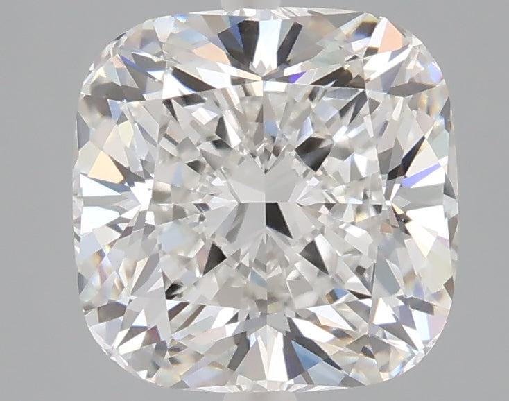 3.20 carat cushion lab grown diamond E color VVS2 clarity