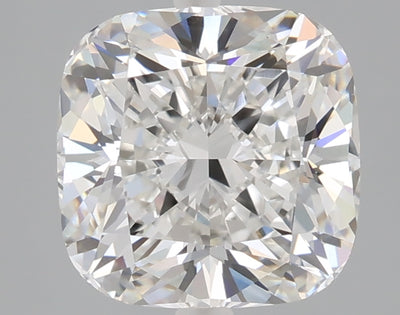 3.20 carat cushion lab grown diamond E color VVS2 clarity