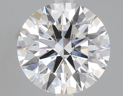 1.50 carat round lab grown diamond D color VVS2 clarity