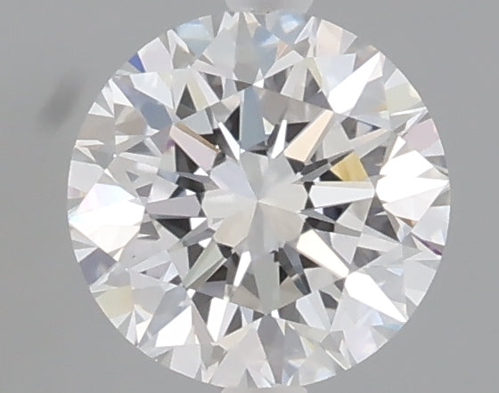 1.07 carat round lab grown diamond D color VVS2 clarity