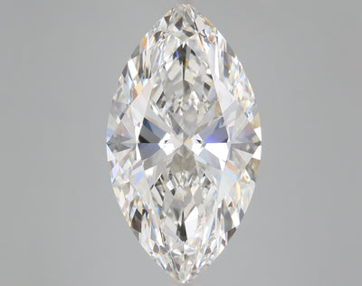 7.45 carat marquise lab grown diamond F color VVS2 clarity