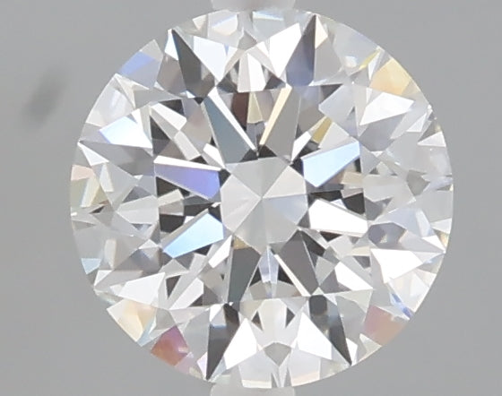 1.08 carat round lab grown diamond D color VVS2 clarity