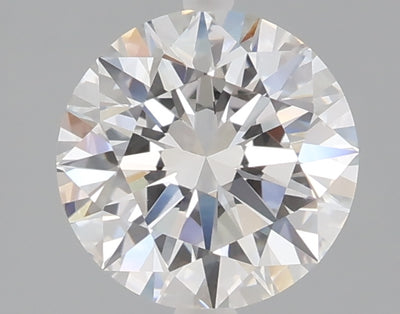 1.59 carat round lab grown diamond D color VVS2 clarity