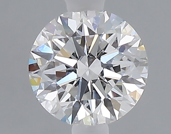 1.07 carat round lab grown diamond D color VVS2 clarity
