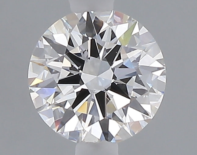 1.01 carat round lab grown diamond D color VVS2 clarity